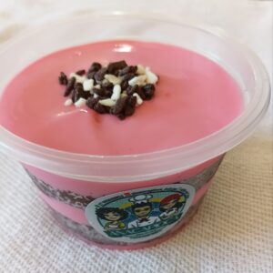 Bolo de pote morango